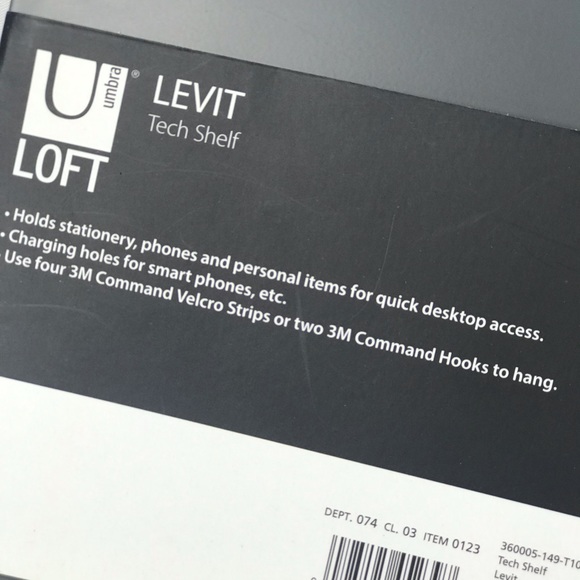 New: UMBRA Loft - Levit- Tech Shelf - Picture 6 of 9